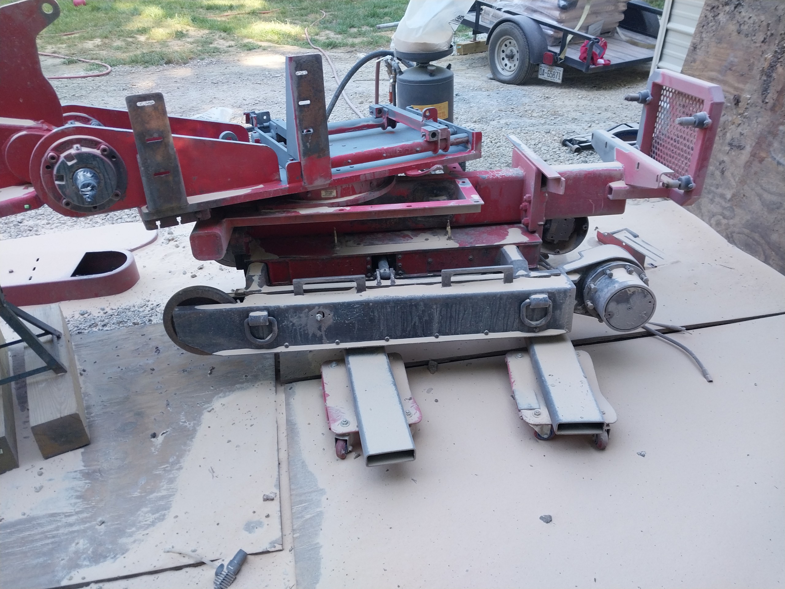 Sandblasting project